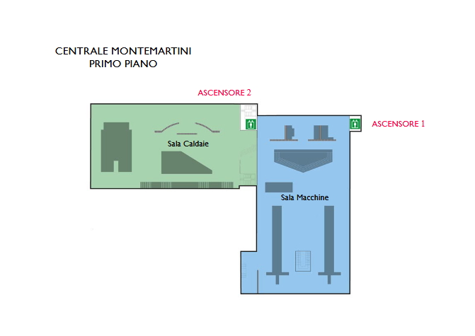 Mappa accessiblità Museo, Primo piano