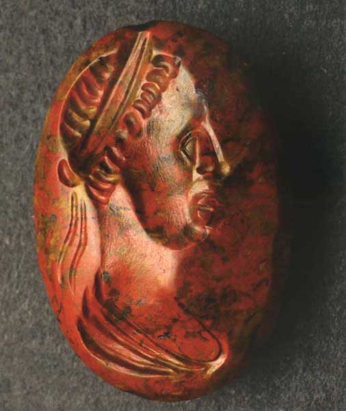 Cammeo con busto di Federico II Cammeo con busto di Federico II