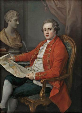 P. Batoni, George Legge, Viscount Lewisham, 1778, Madrid, Museo del Prado, inv. P 48 © Museo Nacional del Prado