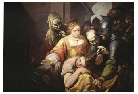 Gioacchino Assereto - Sansone e Dalila. 1630 circa Olio su tela, 112 x 162 cm Firenze, Fondazione di Studi di Storia dell’Arte Roberto Longhi