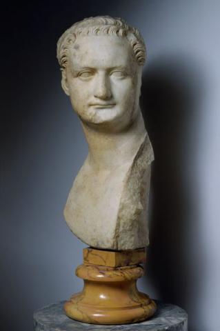 Busto di Domiziano dall’Esquilino, via Principe Amedeo Scavi 1898 90-96 d.C. Marmo pentelico - Roma, Musei Capitolini