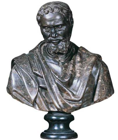 Busto di Michelangelo Buonarroti