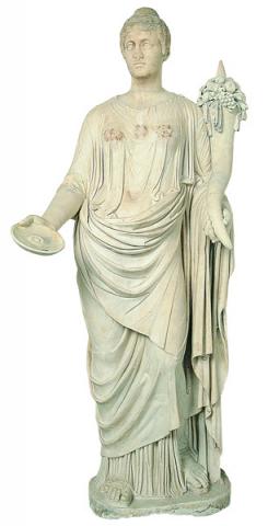 Statua di Faustina Maggiore come Dea Fortuna