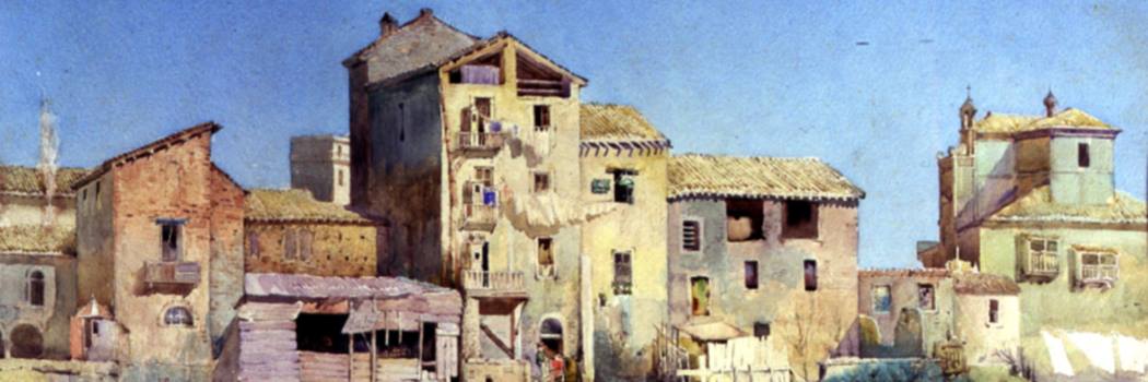 Dall'Isola Tiberina – Accesso dal Tevere ed avanzi della fortezza dei Pierleoni - Mura romane a destra (particolare) Dall'Isola Tiberina – Accesso dal Tevere ed avanzi della fortezza dei Pierleoni - Mura romane a destra (particolare)