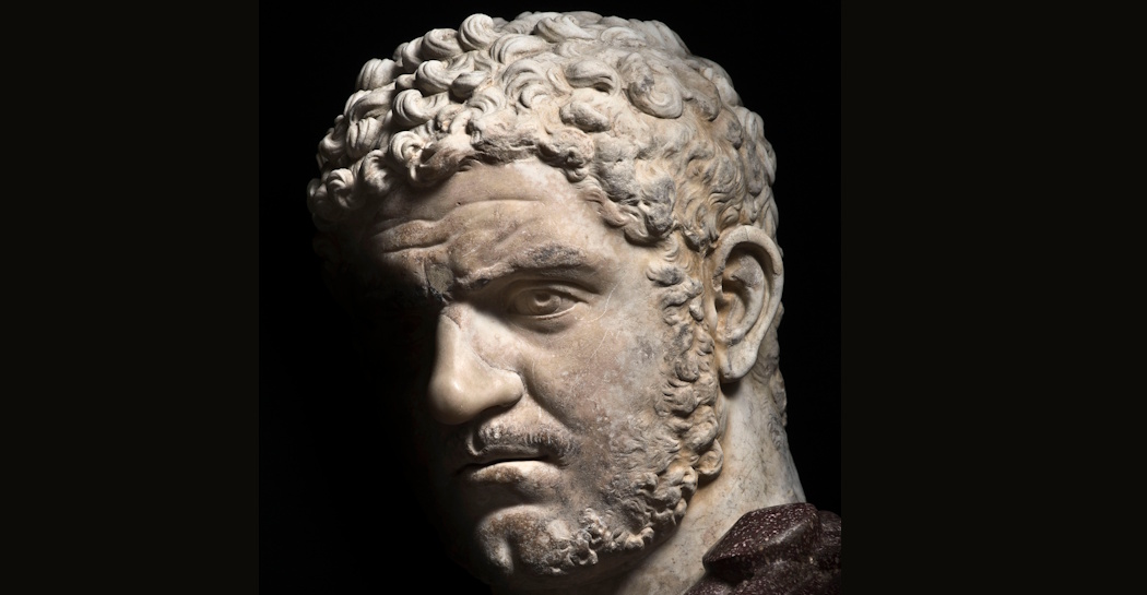 Ritratto di Caracalla, Sala degli Imperatori (foto @Zeno Colantoni)