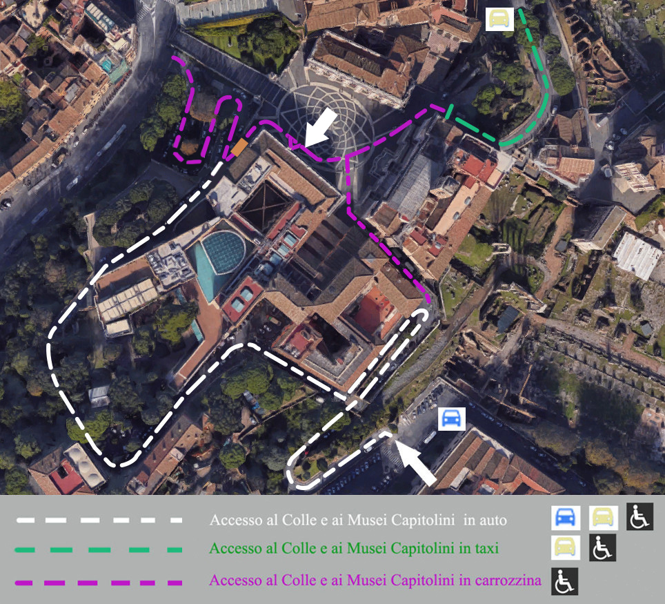 Mappa percorso accessibile