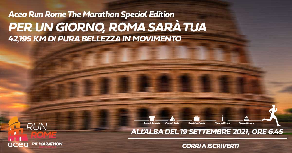 Acea Run Rome The Marathon