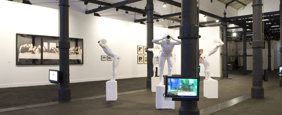 Interno del padiglione del MACRO Future