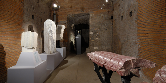 Sezione Tempio della Pace: veduta generale della sala