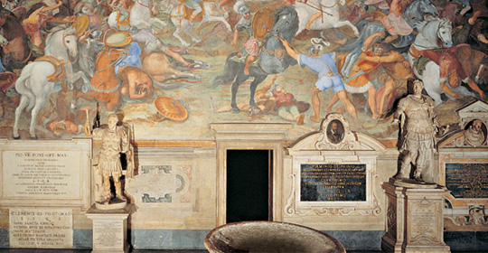 Appartamento dei Conservatori - Sala dei Capitani Appartamento dei Conservatori - Sala dei Capitani
