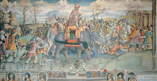 Appartamento dei Conservatori - Sala di Annibale Appartamento dei Conservatori - Sala di Annibale