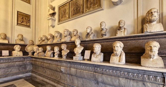 Palazzo Nuovo - Sala dei Filosofi Palazzo Nuovo - Sala dei Filosofi