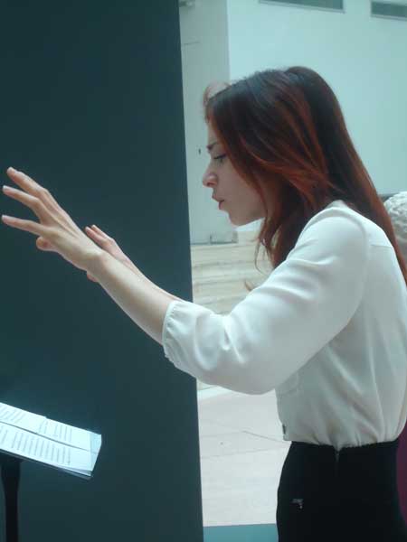 Rappresentazione del 27 aprile, a cura di Antonietta Bello (Teatro di Roma)