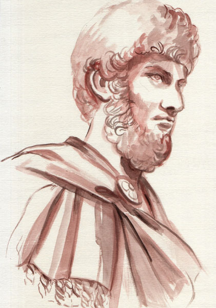 Studio sul ritratto dell'Imperatore