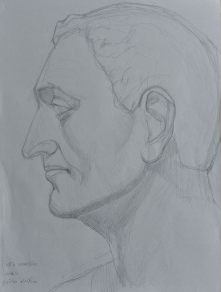 Busto virile, opera di Zenas