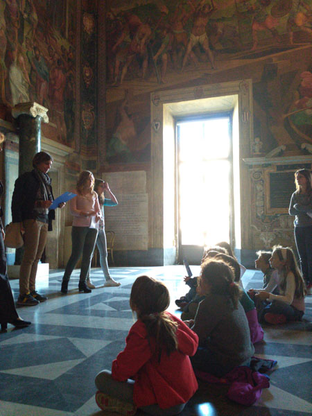 Alcuni momenti del percorso didattico e laboratorio creativo
