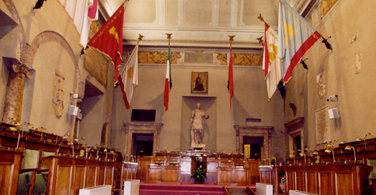 Palazzo Senatorio, Aula Giulio Cesare