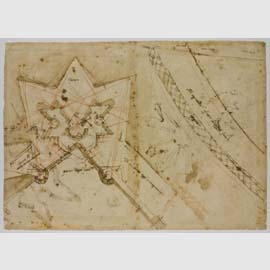Michelangelo Buonarroti, Studi di fortificazione per la Porta al Prato d’Ognissanti