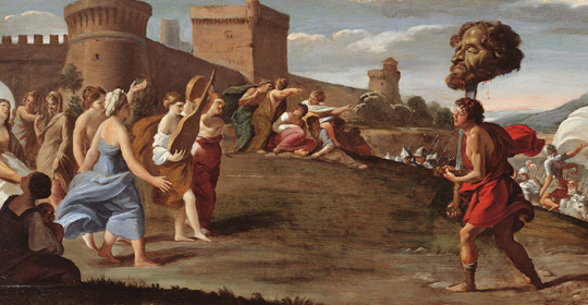 Giovanni Lanfranco (Parma, 1582 - Roma, 1647), Il trionfo di David