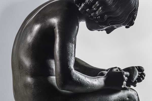 Roma, Musei Capitolini - Fanciullo che si toglie una spina dal piede, detto Spinario. © Zeno Colantoni