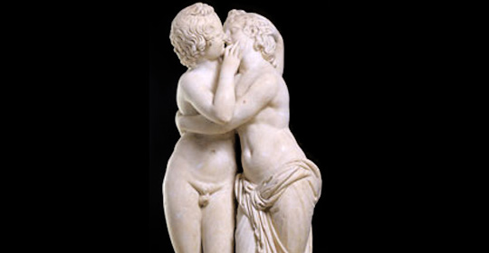 Statua di Amore e Psiche - Museo Capitolino, Sala del Gladiatore