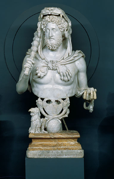 Bust of Commodus as Hercules