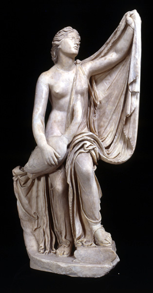 Statua di Leda con il cigno