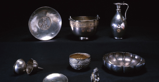 Copie galvanoplastiche di argenterie romane