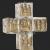 Custodia cruciforme di papa Pasquale I 817-824 Argento lavorato Città del Vaticano, Musei Vaticani Credits: “FOTO@GOVERNATORATO SCV-DIREZIONE DEI MUSEI. TUTTI I DIRITTI RISERVATI”