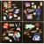 Steve Powers, 8 Day Week, 2007, Enamel on aluminium, 8 panels, each 24 x 24 in., Courtesy Galleria Patricia Armocida, Milano