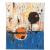 Yacob Bizuneh Negera Cerchio e vuoto / Circle and Hollow Tecnica mista su tela / Mixed media on canvas 2014