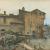 Ettore Roesler Franz, Case medievali sulla piazza di S. Cecilia, ante marzo 1881 - Acquerello su carta