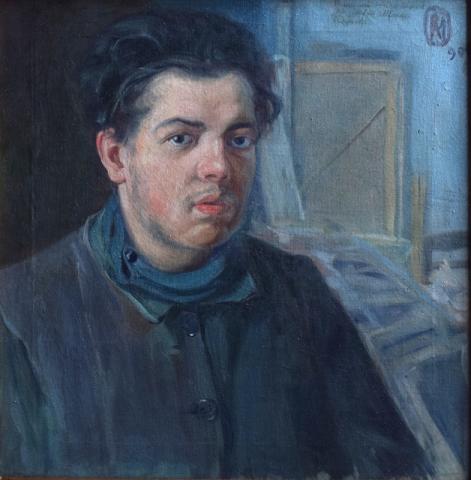 Diego Rivera (1886-1957) Autorretrato Autoritratto 1906 olio su tela, 54.1 x 53 cm Culiacán (Messico), Colección Museo de Arte de Sinaloa. Instituto Sinaloense de Cultura. Gobierno de Sinaloa, inv. D-7300 © Banco de México Diego Rivera (1886-1957) Autorretrato Autoritratto 1906 olio su tela, 54.1 x 53 cm Culiacán (Messico), Colección Museo de Arte de Sinaloa. Instituto Sinaloense de Cultura. Gobierno de Sinaloa, inv. D-7300 © Banco de México