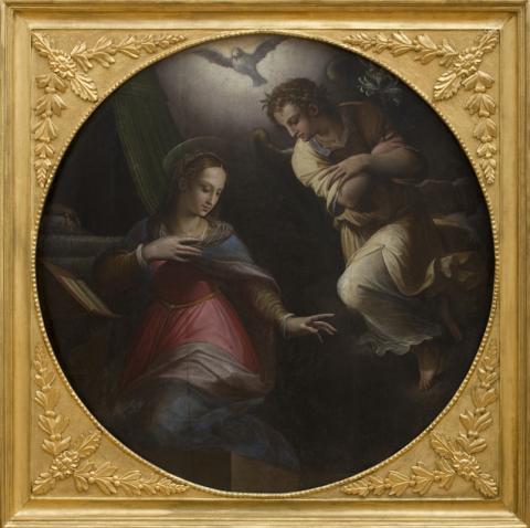 Giorgio Vasari Annunciazione 1570-1571 olio su tavola