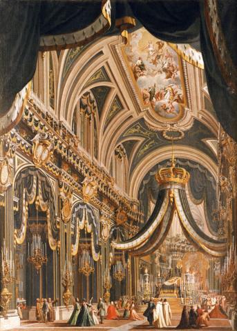 Funerali di Maria Clementina Sobieski Stuart nella Basilica dei Santi Apostoli
