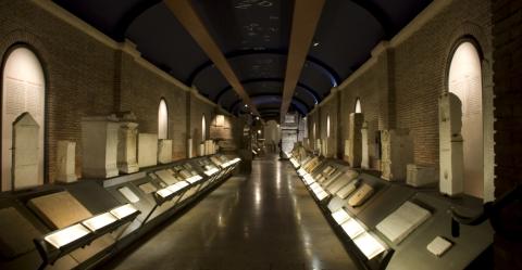 Veduta della Galleria Lapidaria 