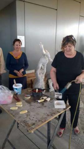 Laboratorio del 29 maggio, a cura di Manuela Traini in collaborazione con Edelweiss Molina, presso Accademia di Belle Arti a Testaccio