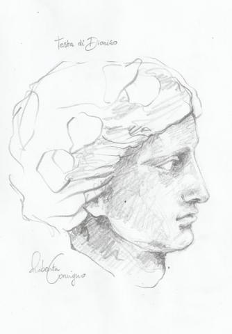 Testa di Dioniso 