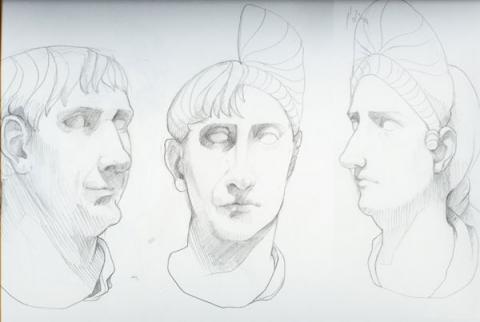 Traiano e volti femminili dell'Età dell'Equilibrio