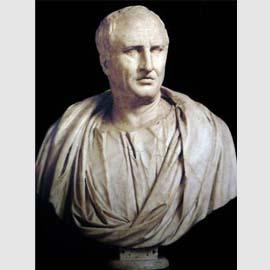 Busto di Cicerone, I sec. a.C. - I d.C., marmo bianco, h. 95 cm, Roma, Musei Capitolini