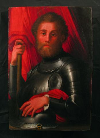 Artista toscano, San Torpè, pittura a olio su tavola, sec. XVI, Museo Nazionale San Matteo di Pisa