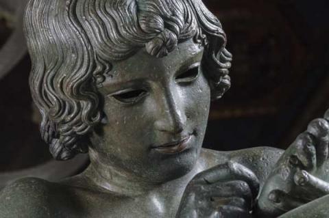 Roma, Musei Capitolini - Fanciullo che si toglie una spina dal piede, detto Spinario. © Zeno Colantoni