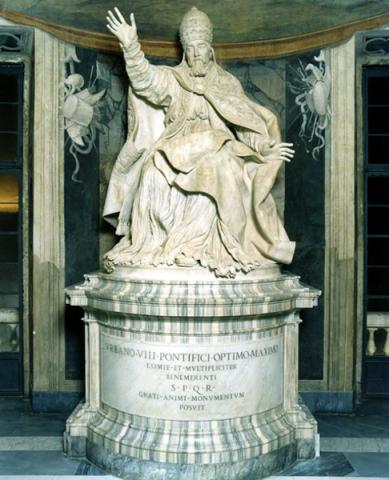 Statua di papa Urbano VIII (1635-1640)