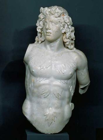 Torso di tritone o centauro marino