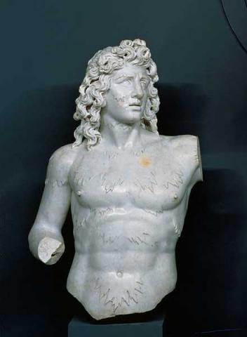 Torso di tritone o centauro marino